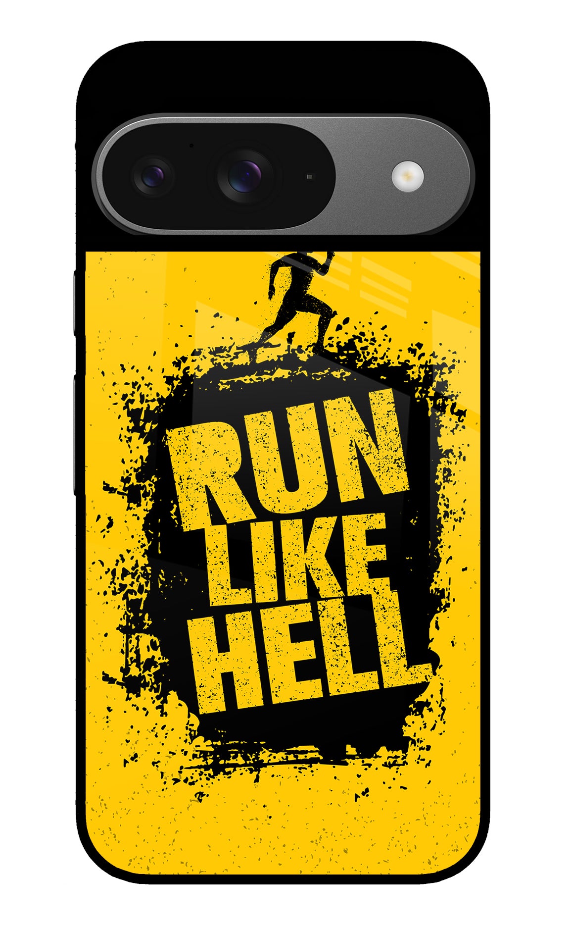 Run Like Hell Google Pixel 9 Back Cover