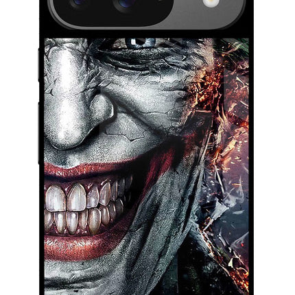 Joker Cam Google Pixel 9 Glass Case