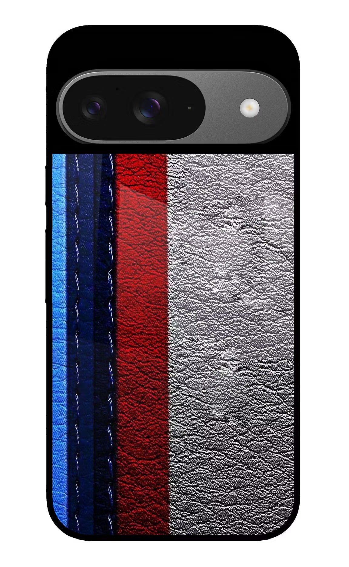 BMW Stripes Google Pixel 9 Glass Case