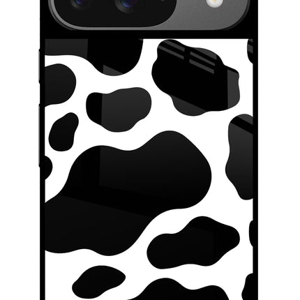 Cow Spots Google Pixel 9 Glass Case
