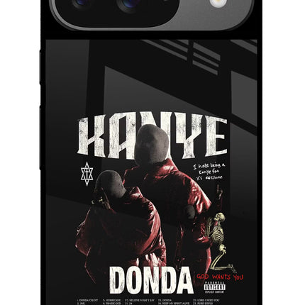 Donda Kanye West Google Pixel 9 Glass Case