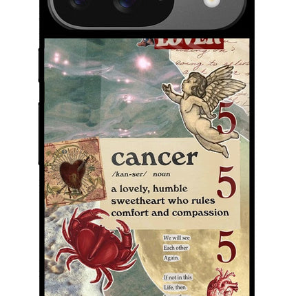 Cancer Zodiac Google Pixel 9 Glass Case