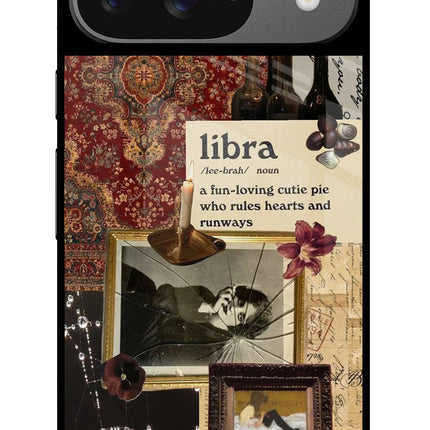 Libra Zodiac Google Pixel 9 Glass Case