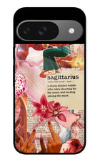 Sagittarius Zodiac Google Pixel 9 Glass Case