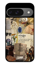 Virgo Zodiac Google Pixel 9 Glass Case