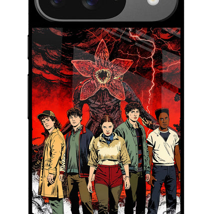 Ordinary Things Characters Google Pixel 9 Glass Case