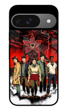 Ordinary Things Characters Google Pixel 9 Glass Case