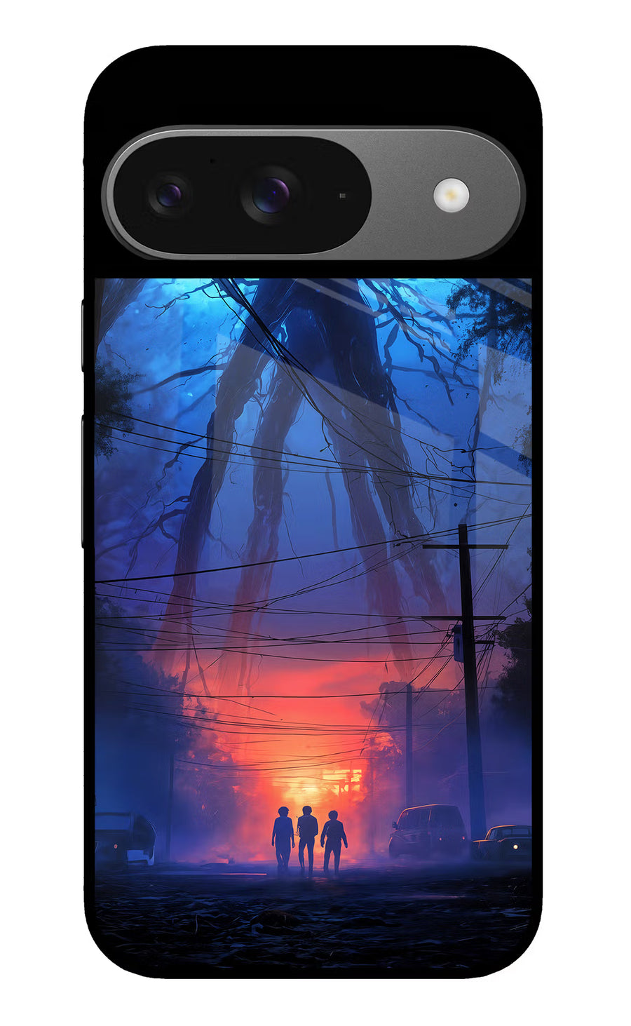 Ordinary Things Shadow Google Pixel 9 Back Cover, Glass case