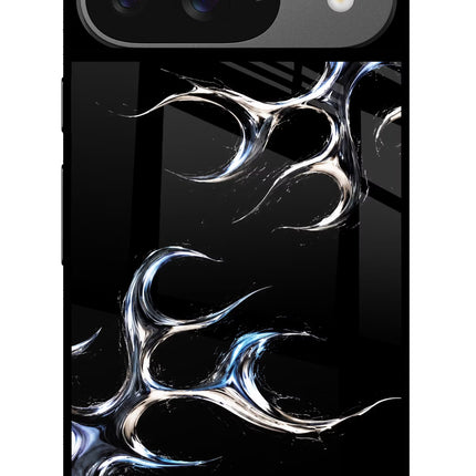 Chrome Tribal Google Pixel 9 Glass Case