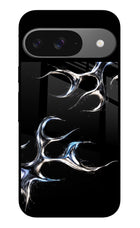 Chrome Tribal Google Pixel 9 Glass Case