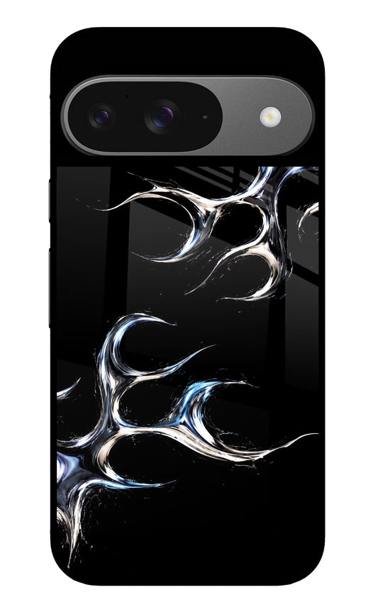 Chrome Tribal Google Pixel 9 Glass Case