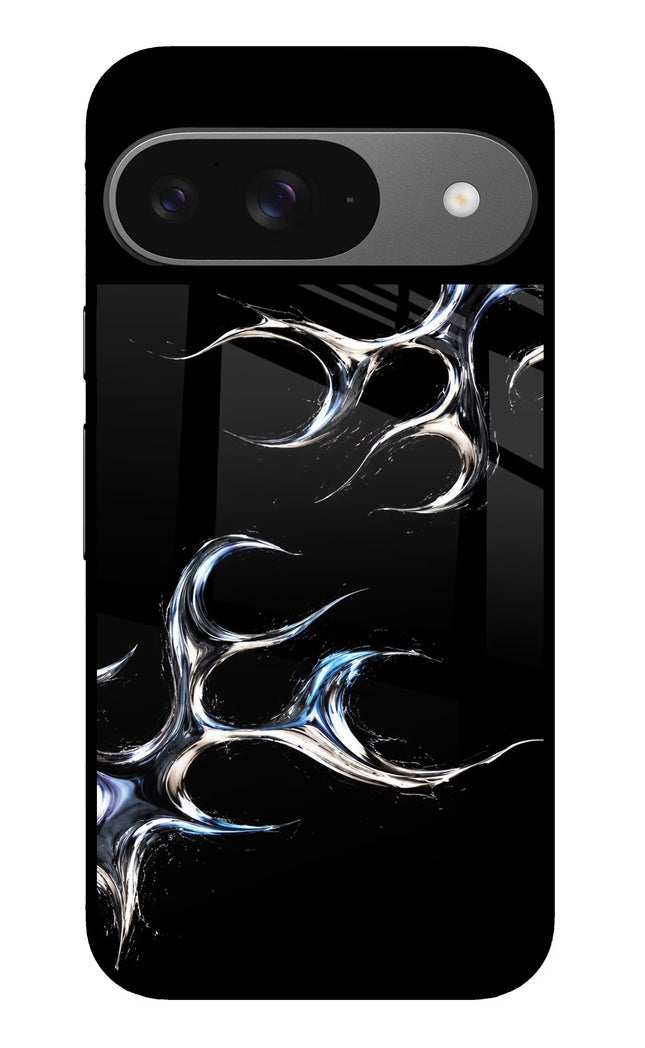 Chrome Tribal Google Pixel 9 Glass Case