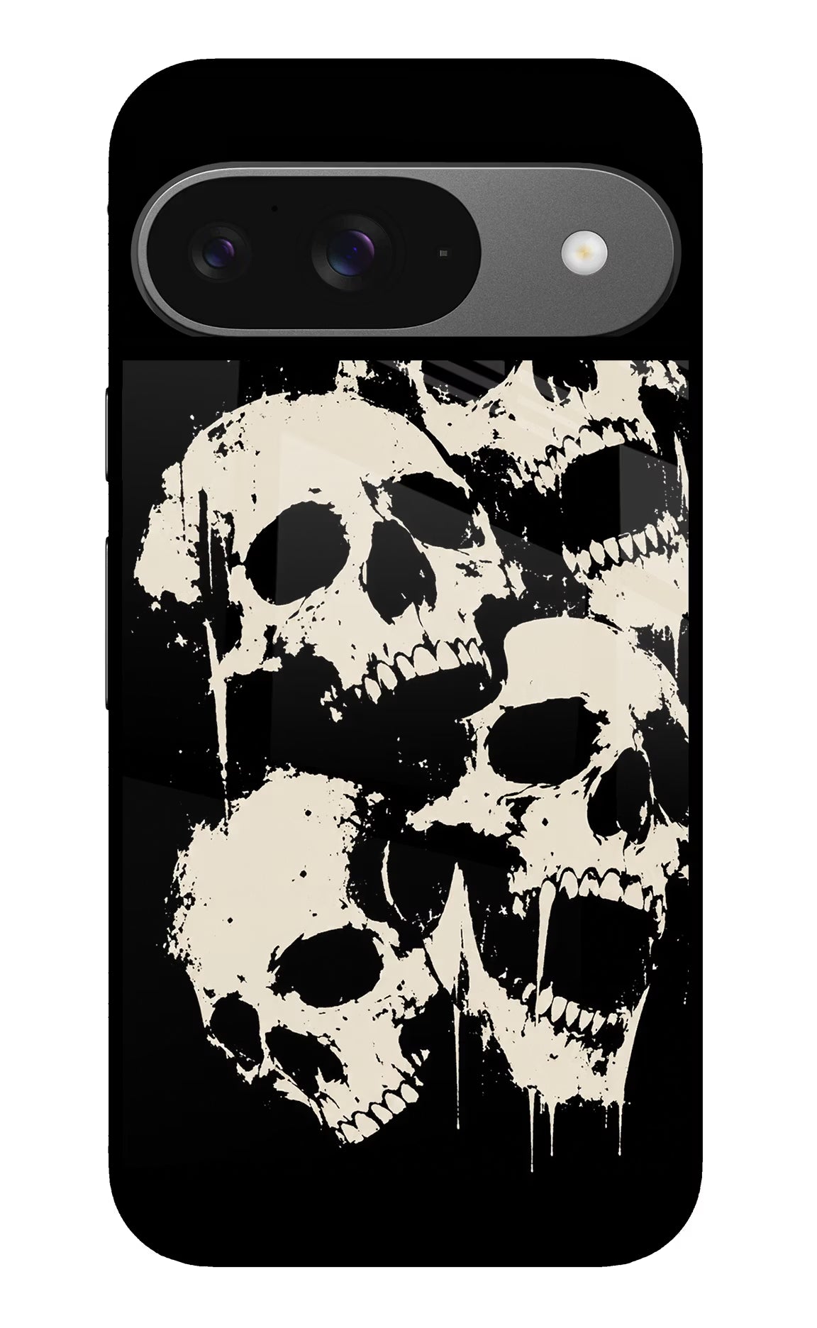 Dead Stack Google Pixel 9 Glass Case Back Cover by Casekaro