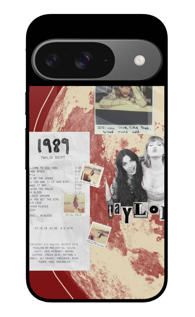 Taylor Swift Google Pixel 9 Glass Case