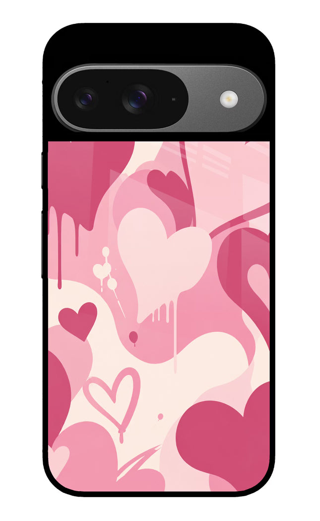Hearty case Google Pixel 9 Glass Case