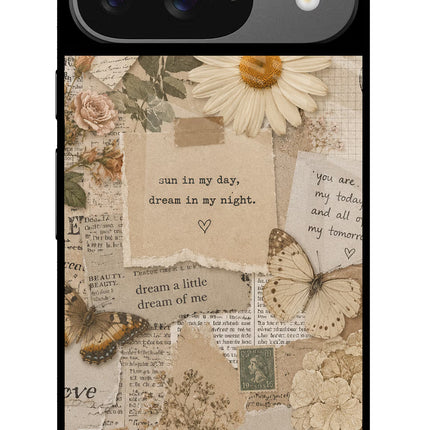 Vintage case Google Pixel 9 Glass Case