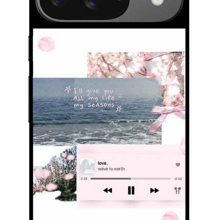 Wave to earth Google Pixel 9 Glass Case