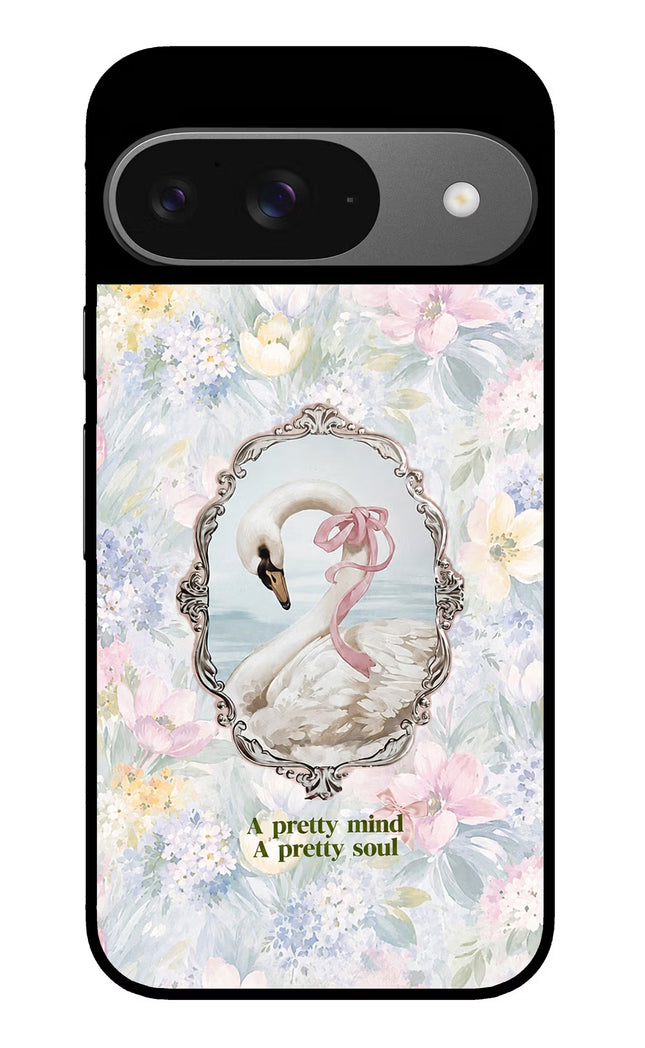 Pretty Mind Pretty Soul Google Pixel 9 Glass Case