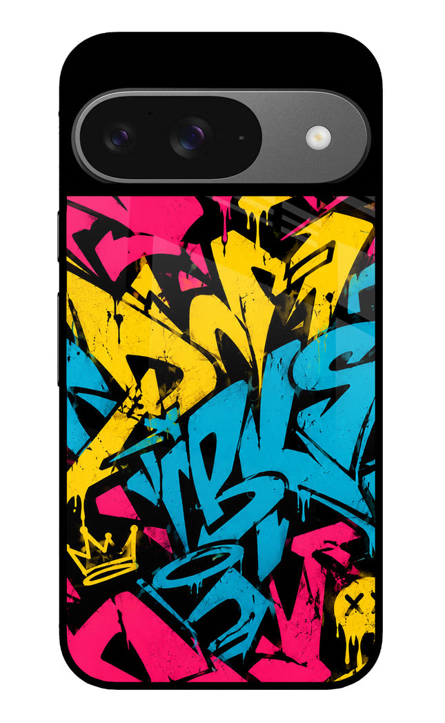 Graffiti Vibe Google Pixel 9 Glass Case