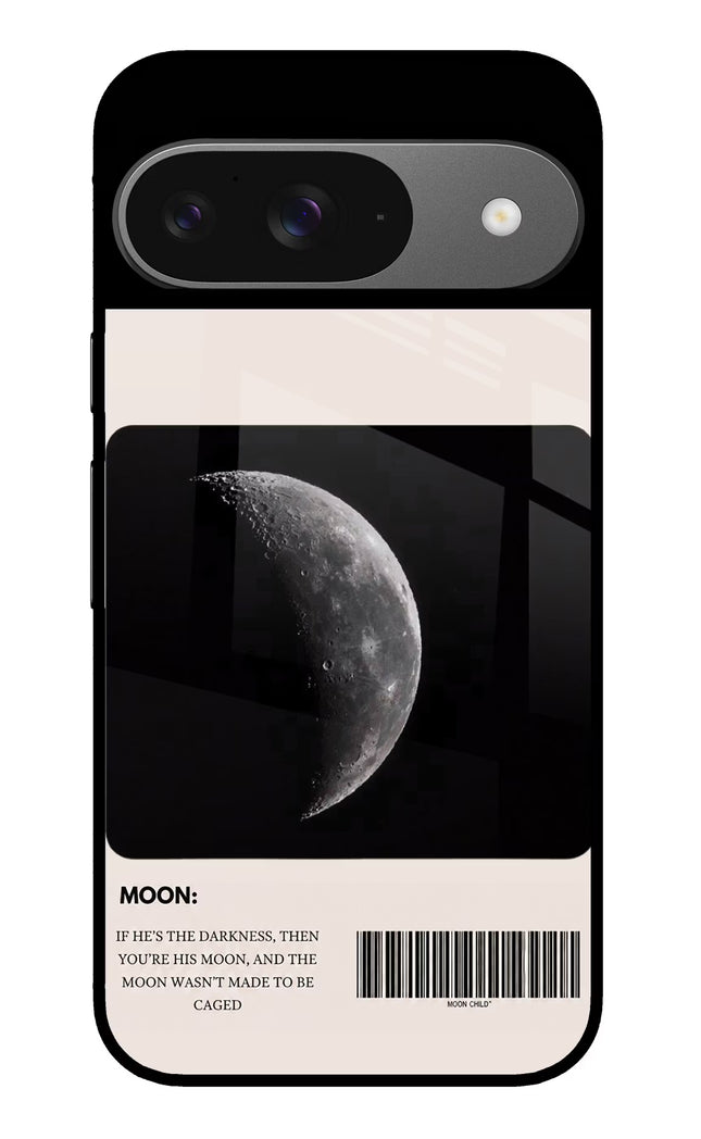 Moon Phase Google Pixel 9 Glass Case