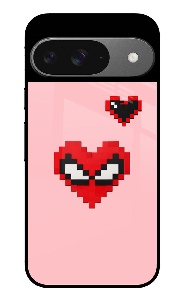 Gwen Heart Google Pixel 9 Glass Case