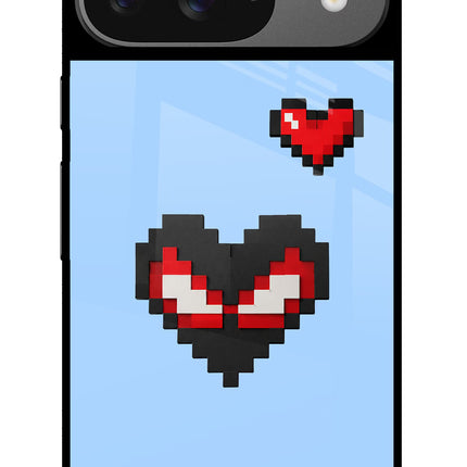 Peter Heart Google Pixel 9 Glass Case
