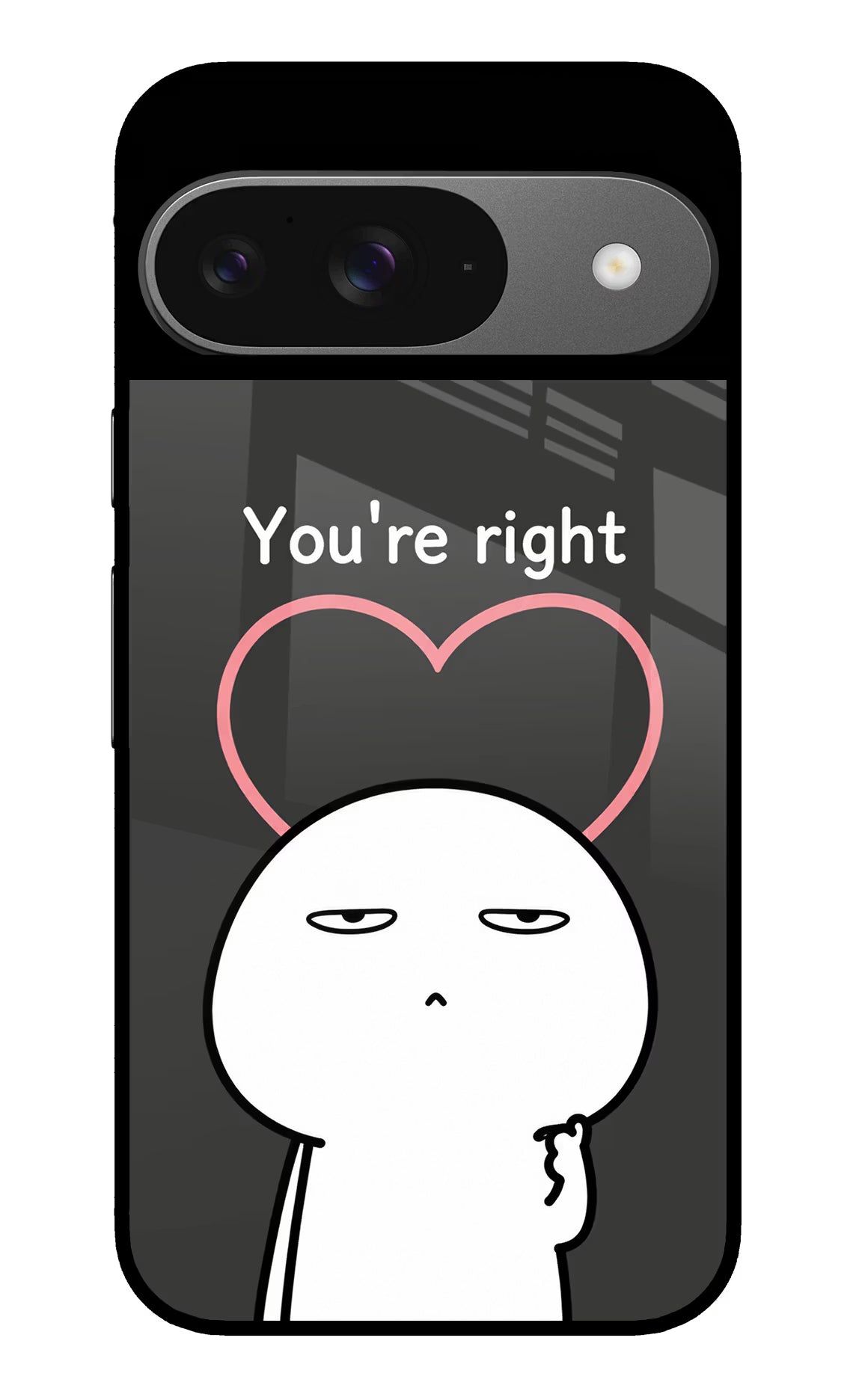 You're Right Google Pixel 9 Glass Case