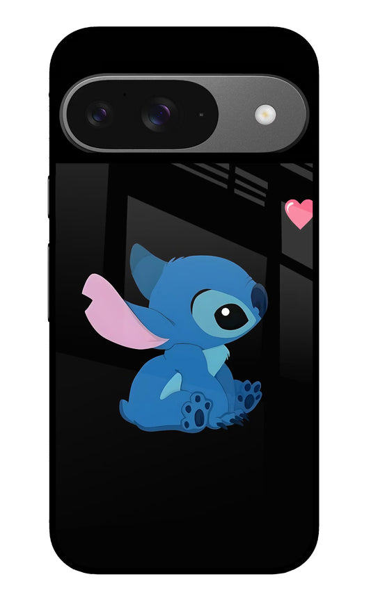 Stitch Crush Google Pixel 9 Glass Case