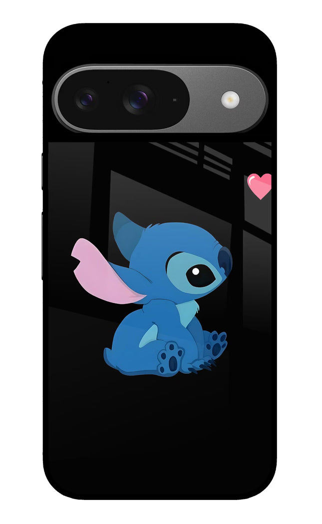 Stitch Crush Google Pixel 9 Glass Case