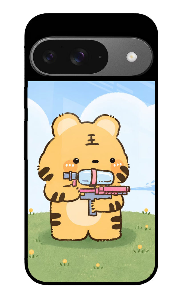 Tiger Treat Google Pixel 9 Glass Case