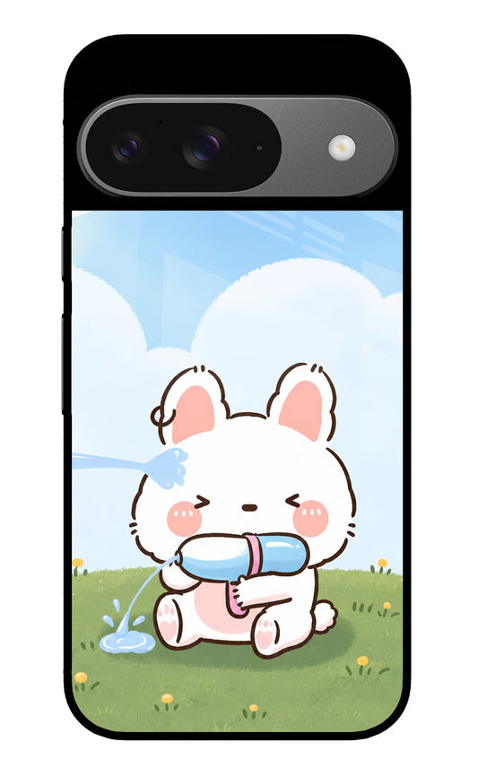 Bunny Treat Google Pixel 9 Glass Case
