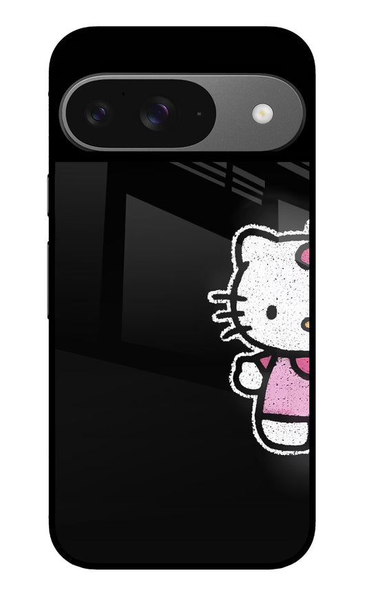 Kitty Charm Google Pixel 9 Glass Case