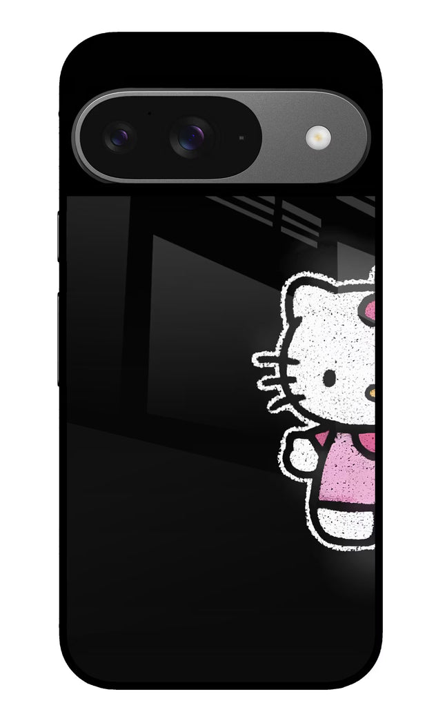 Kitty Charm Google Pixel 9 Glass Case