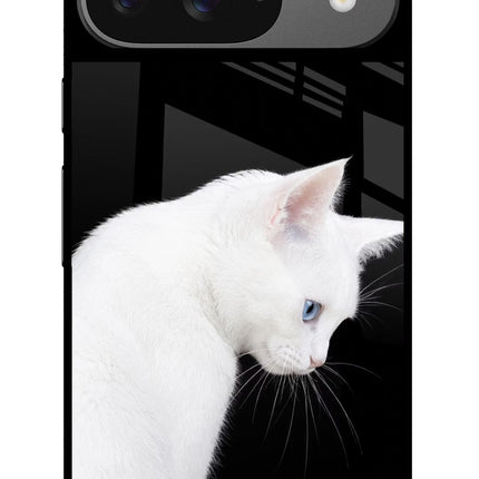 Snow Gaze Google Pixel 9 Glass Case