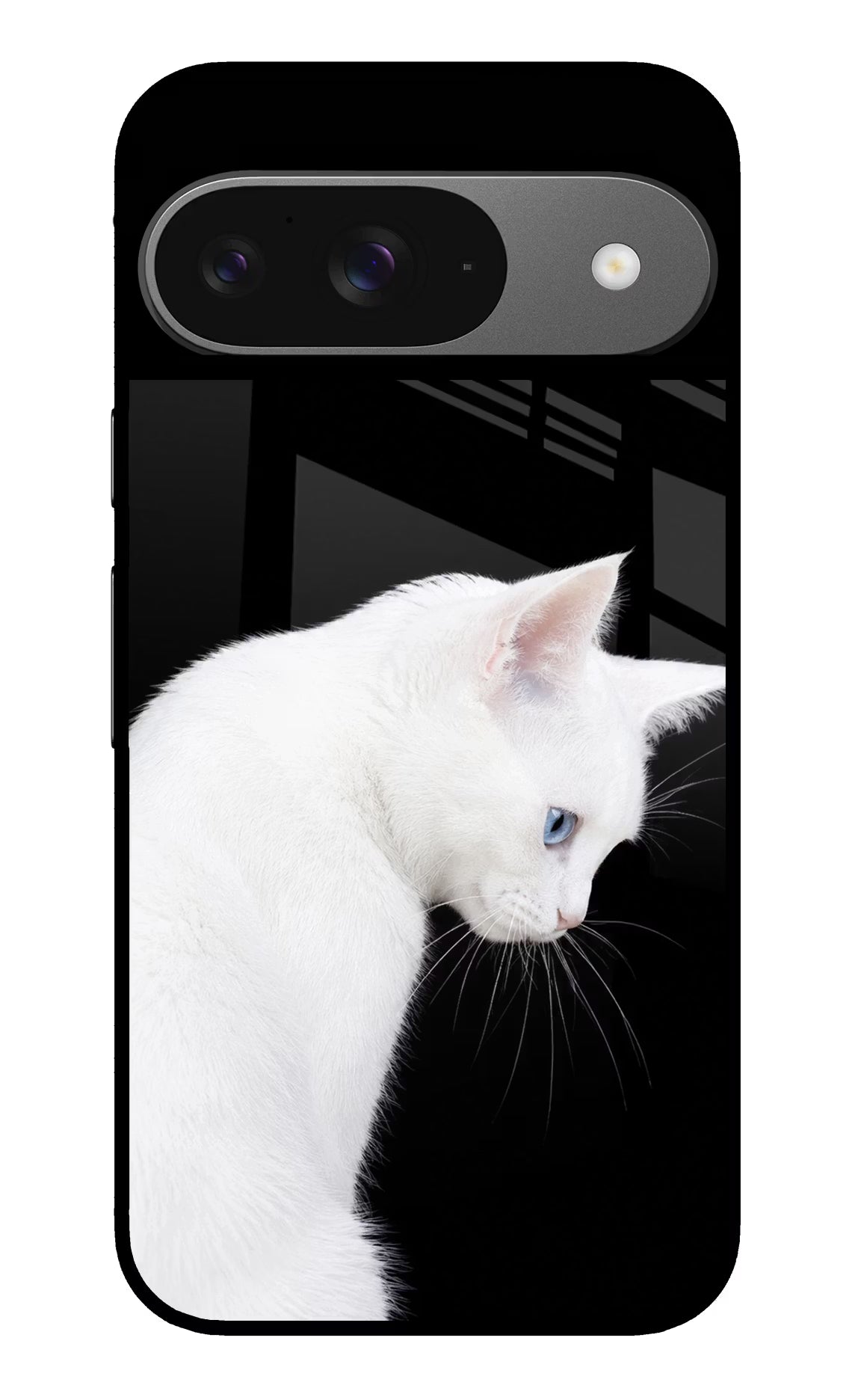 Snow Gaze Google Pixel 9 Glass Case
