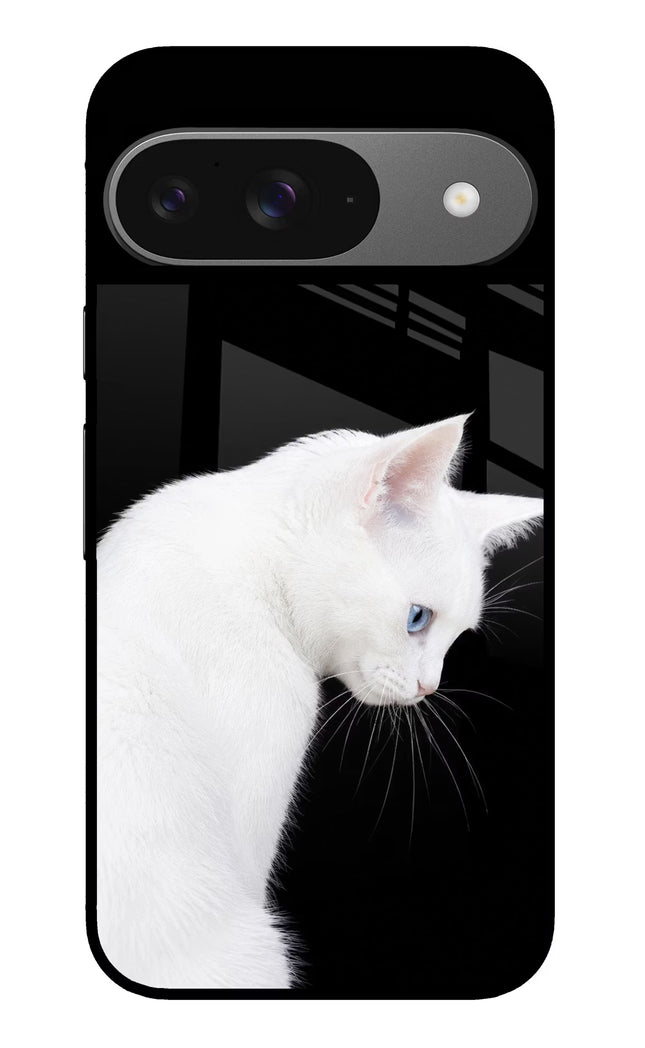 Snow Gaze Google Pixel 9 Glass Case