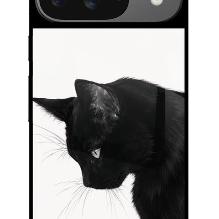 Shadow Gaze Google Pixel 9 Glass Case
