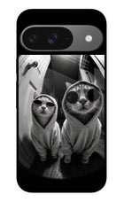 Hood Cats Google Pixel 9 Glass Case