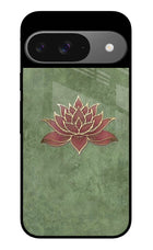 Lotus Grace Google Pixel 9 Glass Case