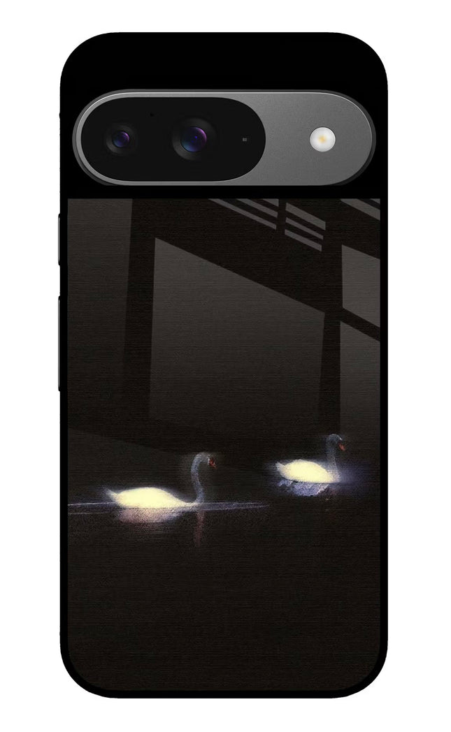 Silent Swans Google Pixel 9 Glass Case