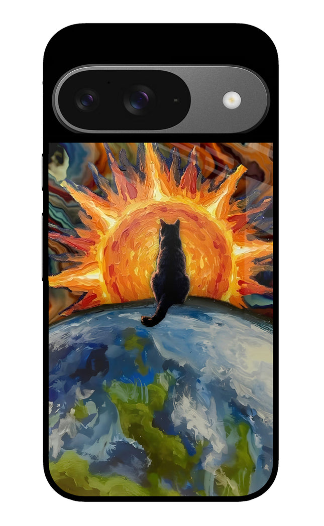 Sunrise Beyond Google Pixel 9 Glass Case