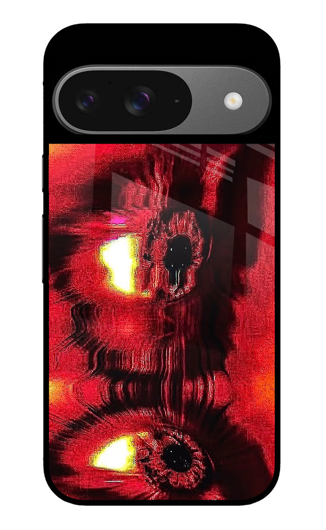 Fire Eye Google Pixel 9 Glass Case