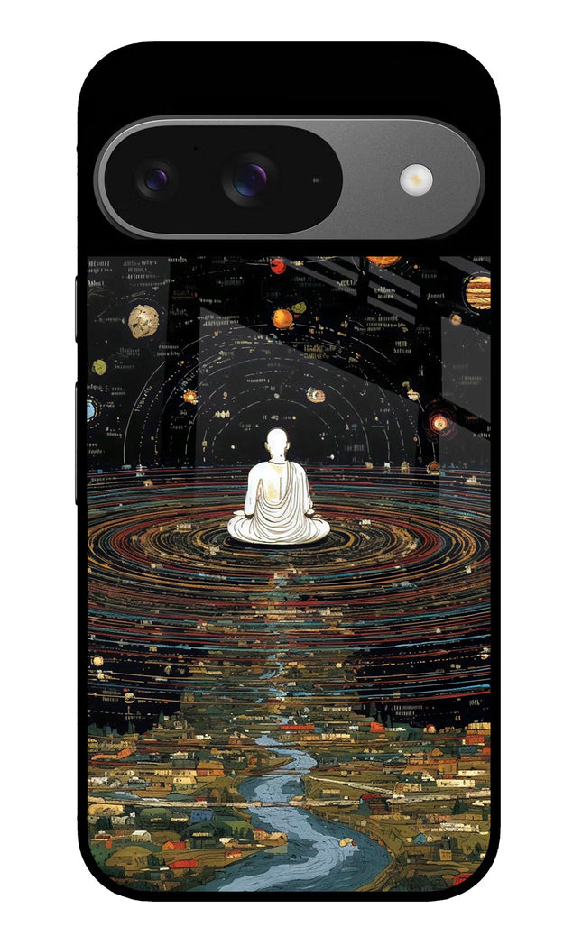 Space Monk Google Pixel 9 Glass Case