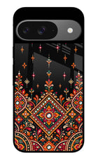Noir Mehfil Google Pixel 9 Glass Case