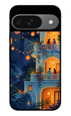 Balcony Glow Google Pixel 9 Glass Case