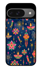 Festive Pop Google Pixel 9 Glass Case