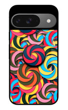 Spiral Pattern Google Pixel 9 Pop Case by Casekaro