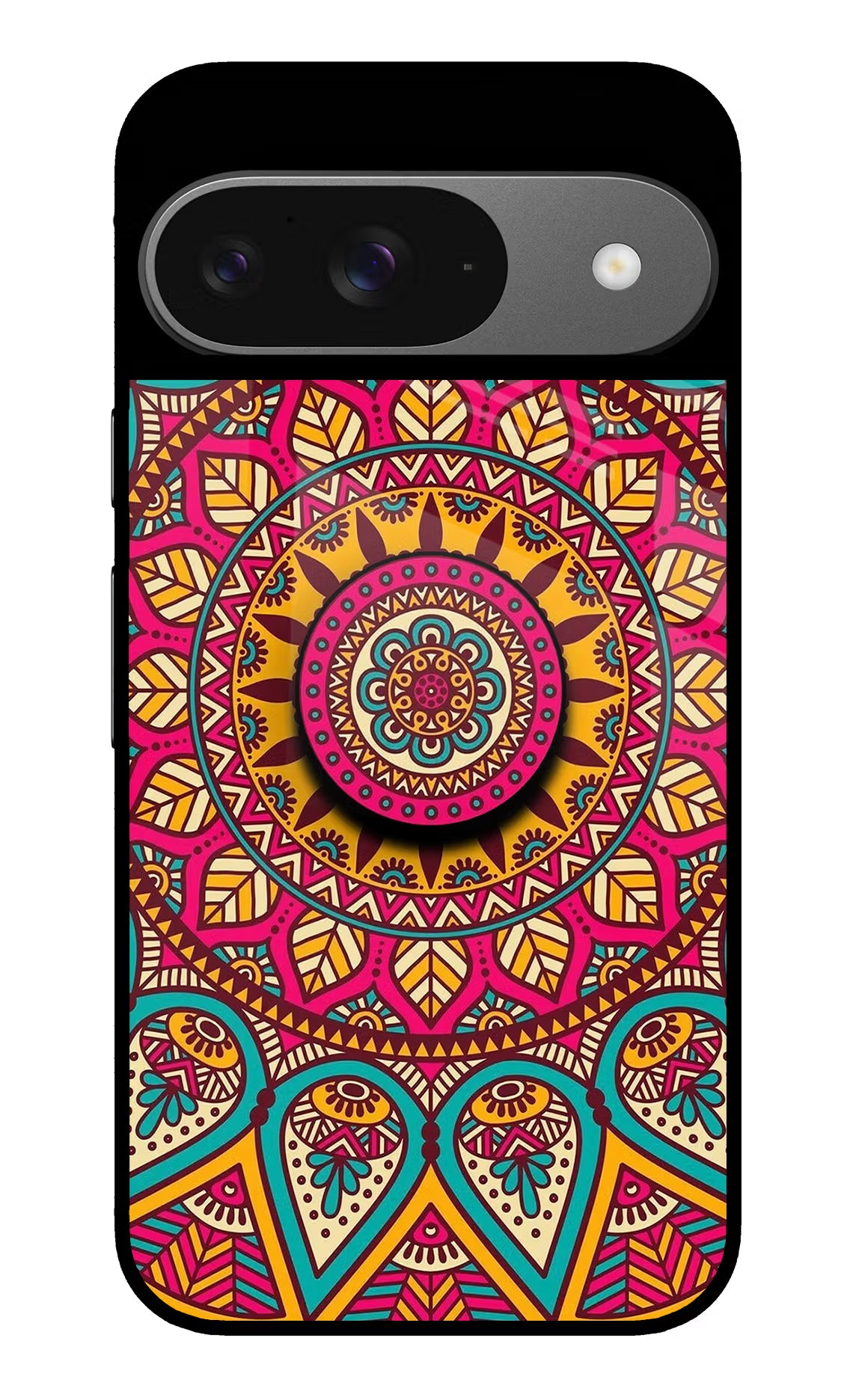 Mandala Google Pixel 9 Pop Case by Casekaro