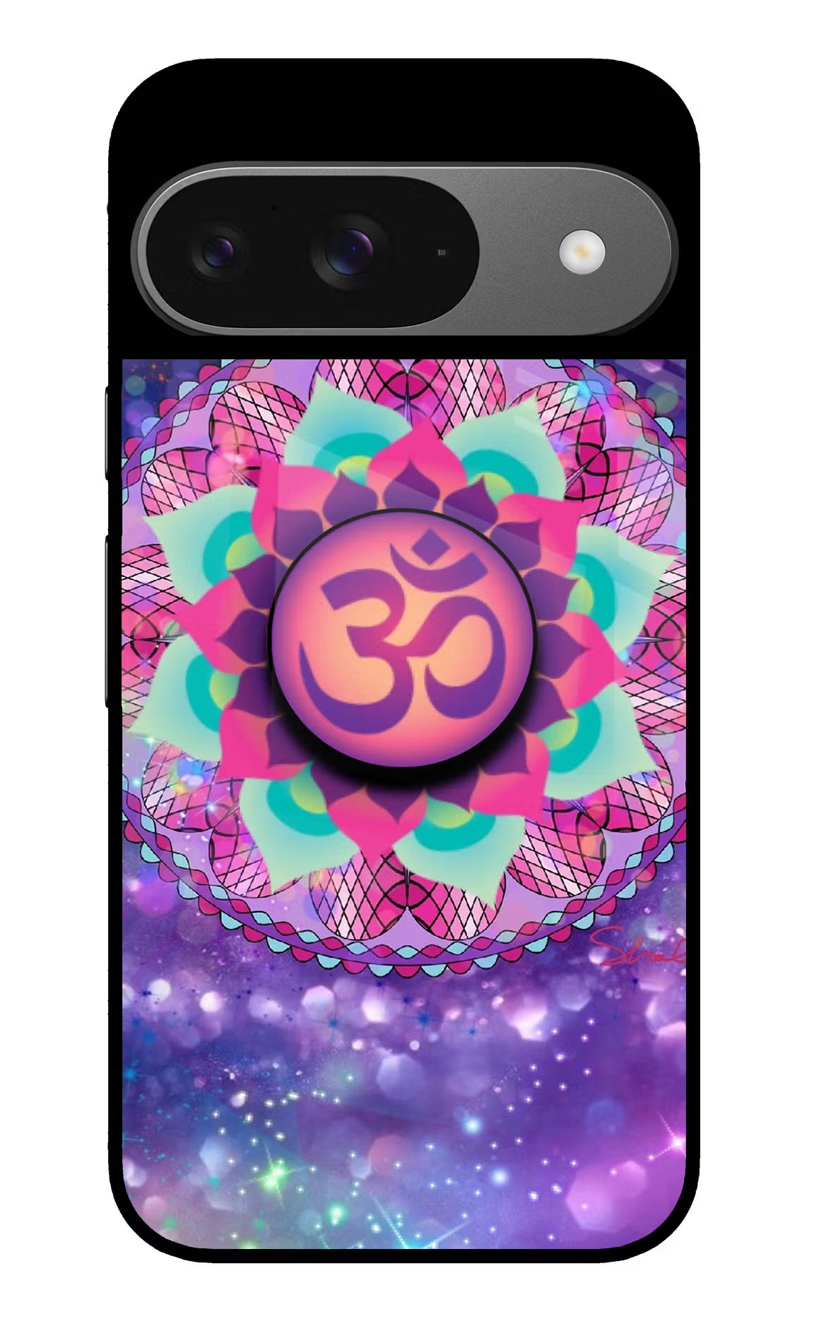 Om Purple Google Pixel 9 Pop Case by Casekaro