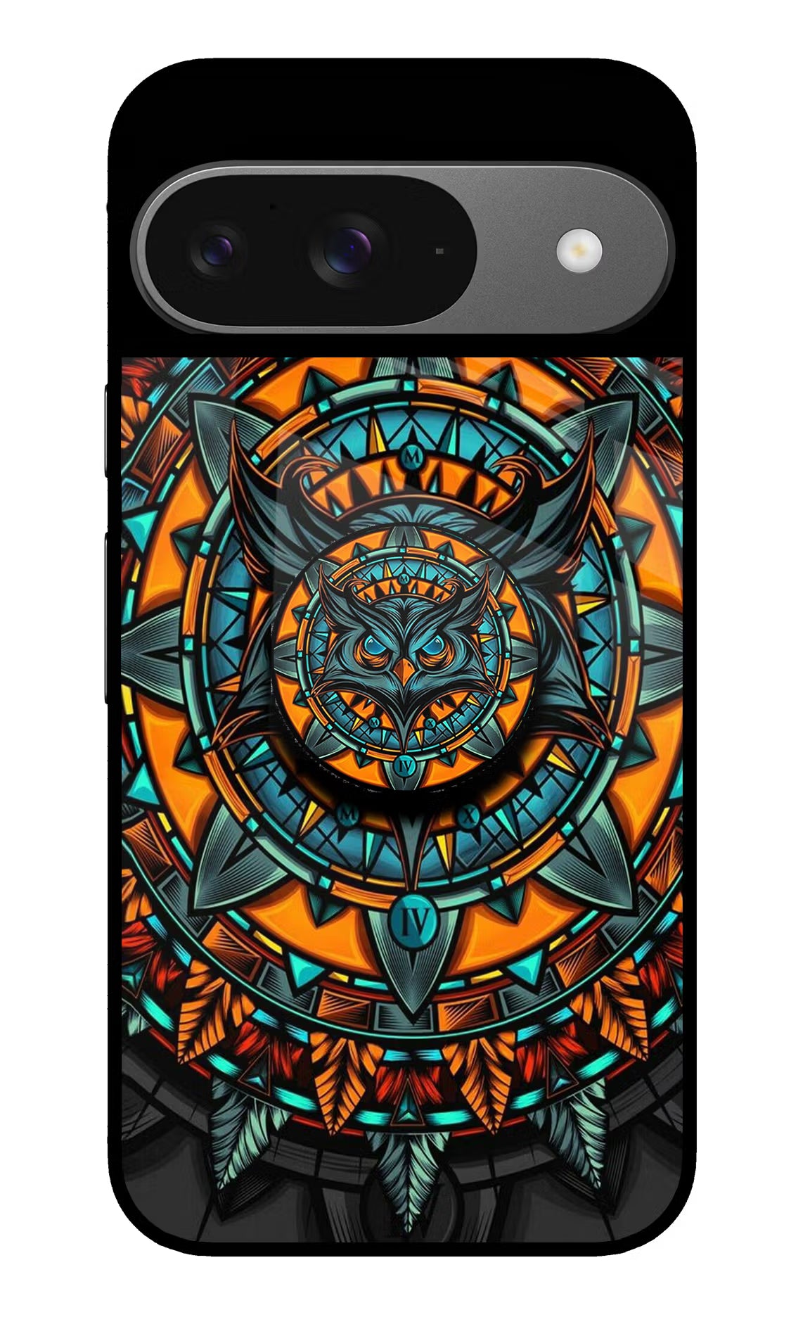 Angry Owl Google Pixel 9 Pop Case by Casekaro